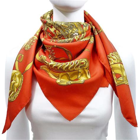 vintage hermes scarf tags|authentic hermes scarf images.